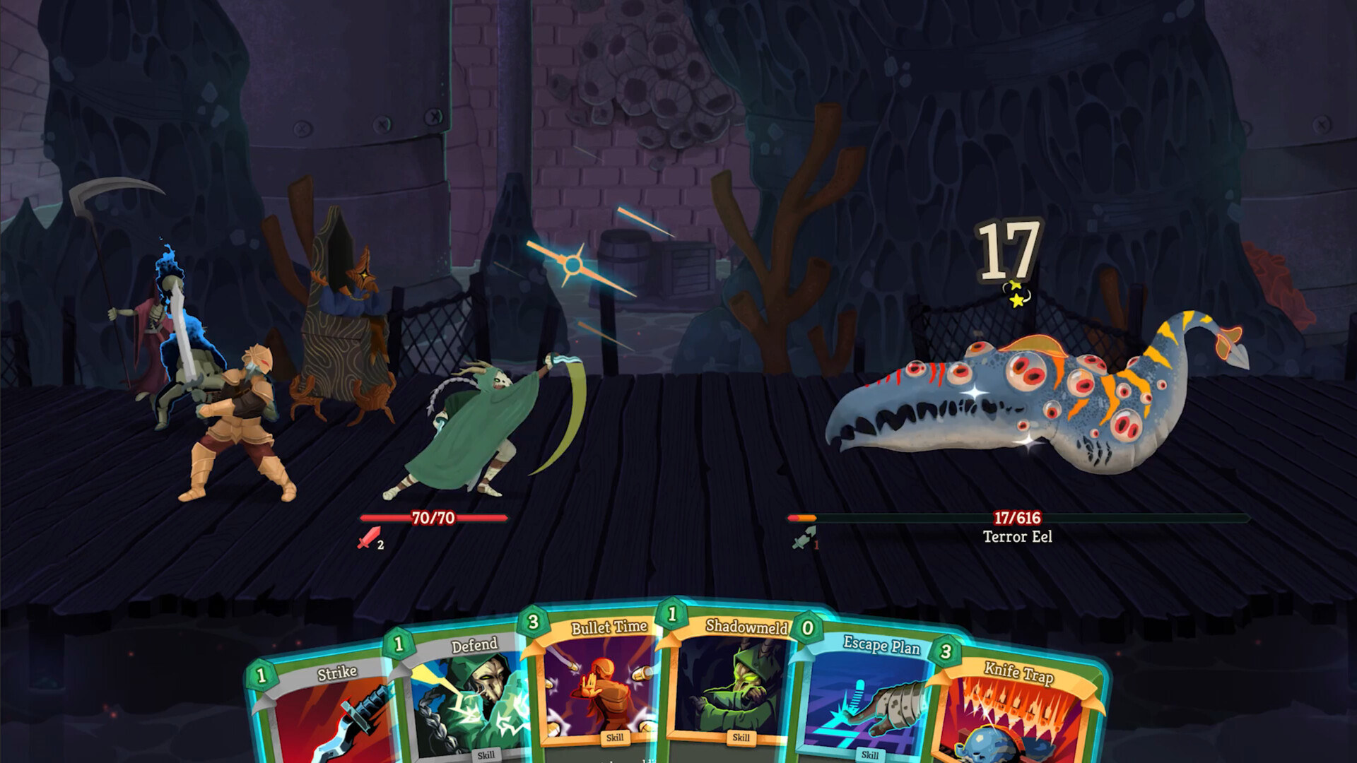 Slay the Spire 2 Multiplayer Co-op gameplay screenshot showing two players climbing the Spire together