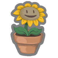 Fröhliche Blume